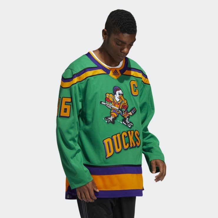 Camiseta Verde Adidas Mighty Ducks Conway Autentica