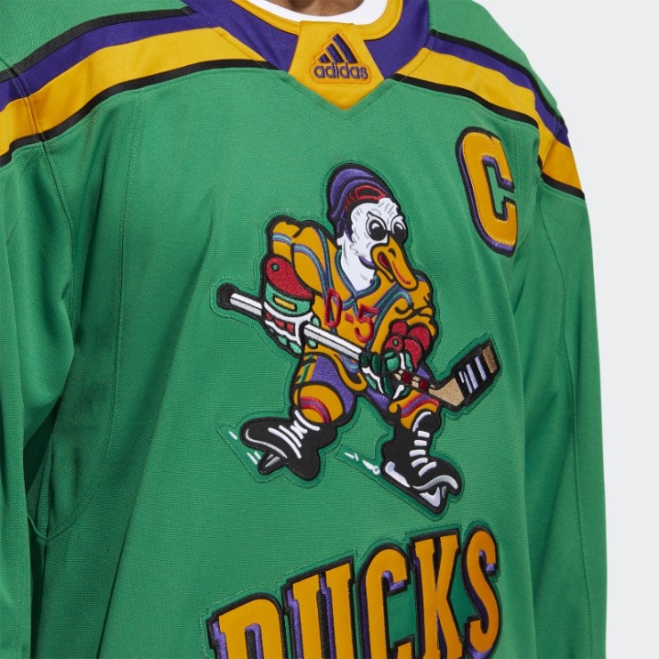 Camiseta Verde Adidas Mighty Ducks Conway Autentica