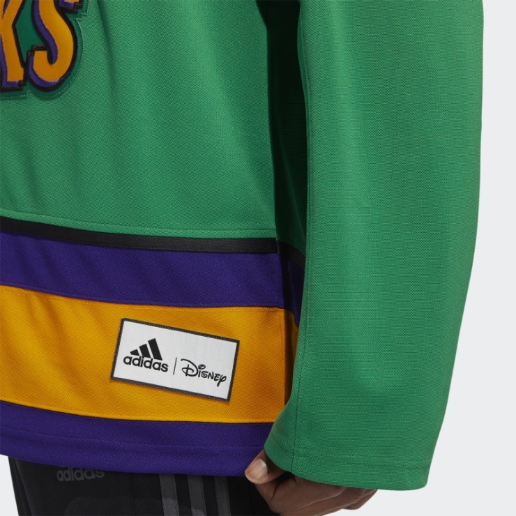 Camiseta Verde Adidas Mighty Ducks Conway Autentica