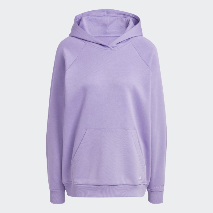 Sudadera Con Capucha Violeta Adidas All Szn Fleece Boyfriend