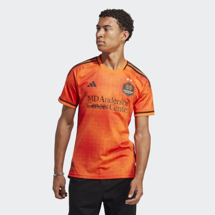 Camiseta Houston Dynamo 23/24 Home Autentica Adidas Naranja