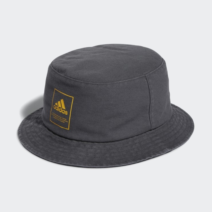 Gris Adidas Estilo De Vida Lavado Sombrero De Pescador