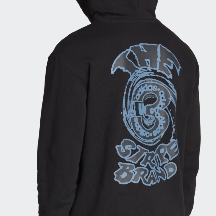 Sudadera Con Capucha Negra Adidas Campus