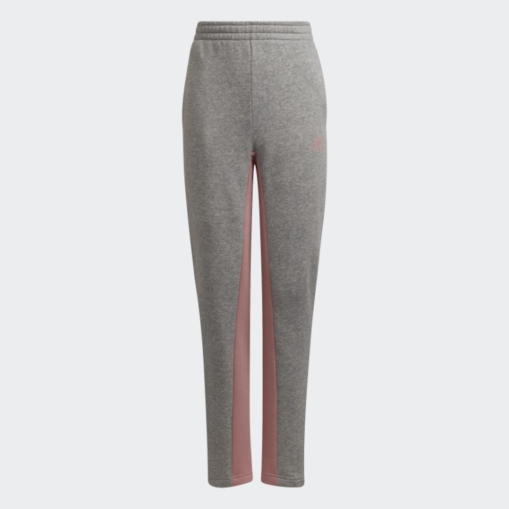 Logo De Sport Chándal De Algodón Adidas Gris Medio