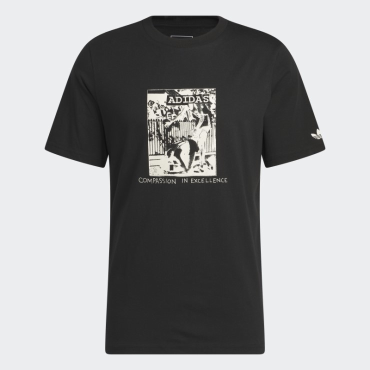 Camiseta Negra Adidas Dill Compasion