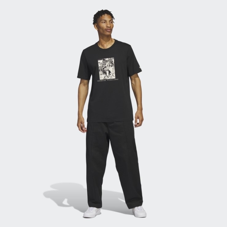 Camiseta Negra Adidas Dill Compasion