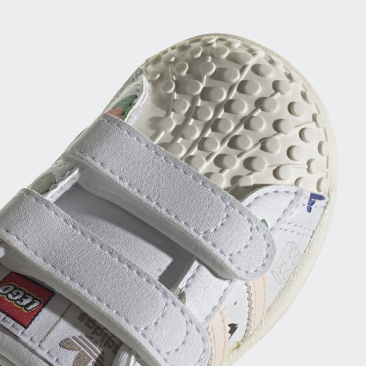 Blanco Caliente Adidas Superstar X Lego Zapatos