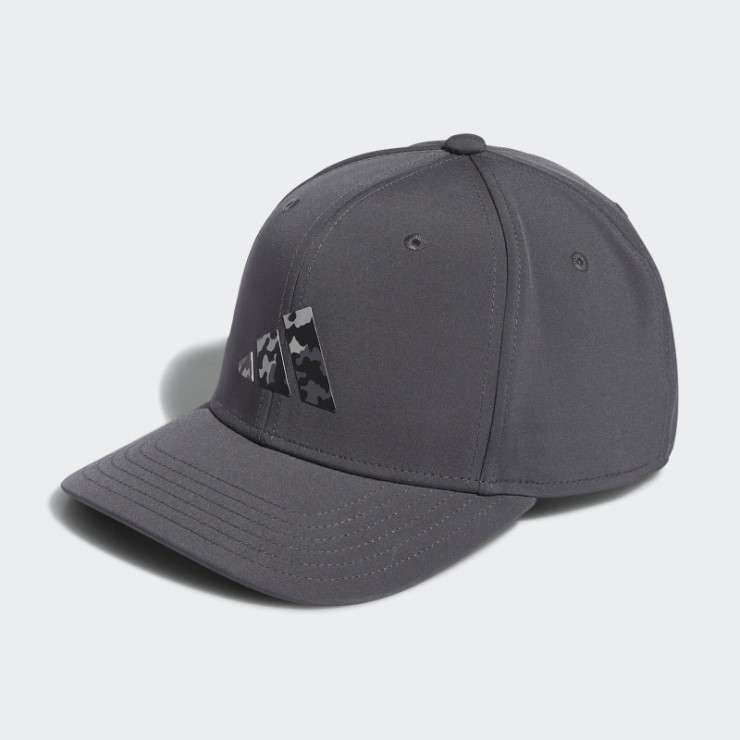 Adidas Logo Snapback Gorra Gris