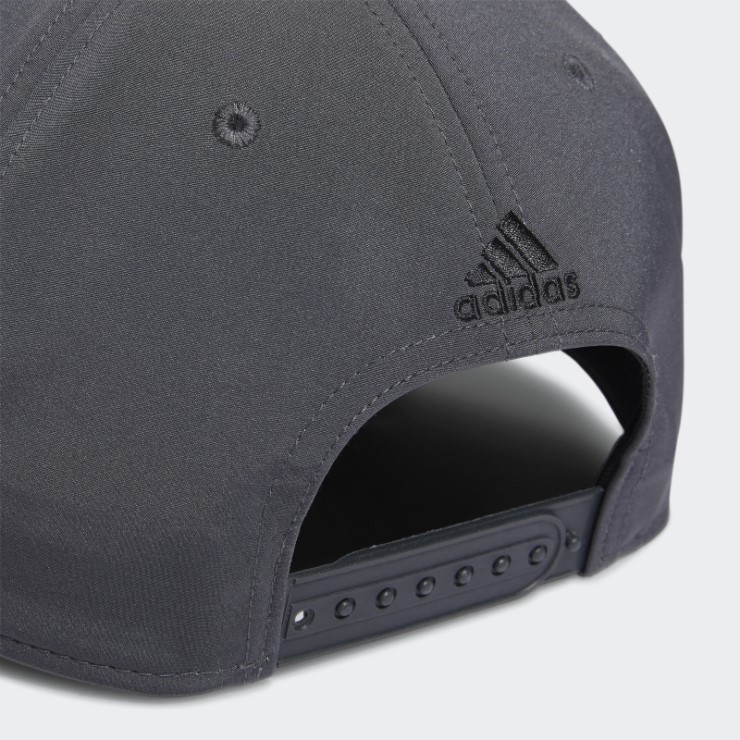 Adidas Logo Snapback Gorra Gris
