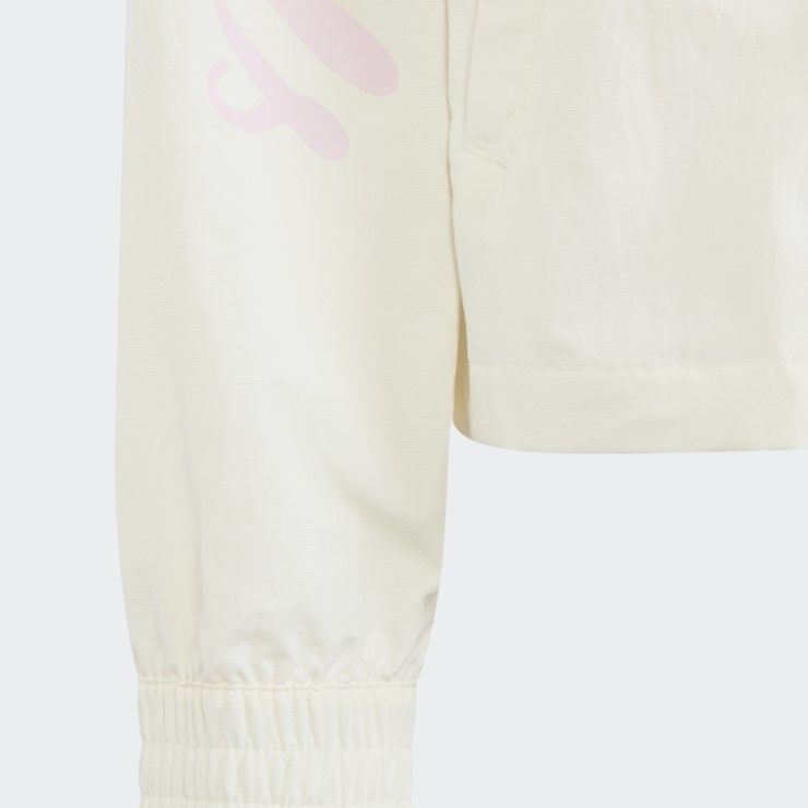 Caliente Adidas Woven Graphic Print Chaqueta Blanca
