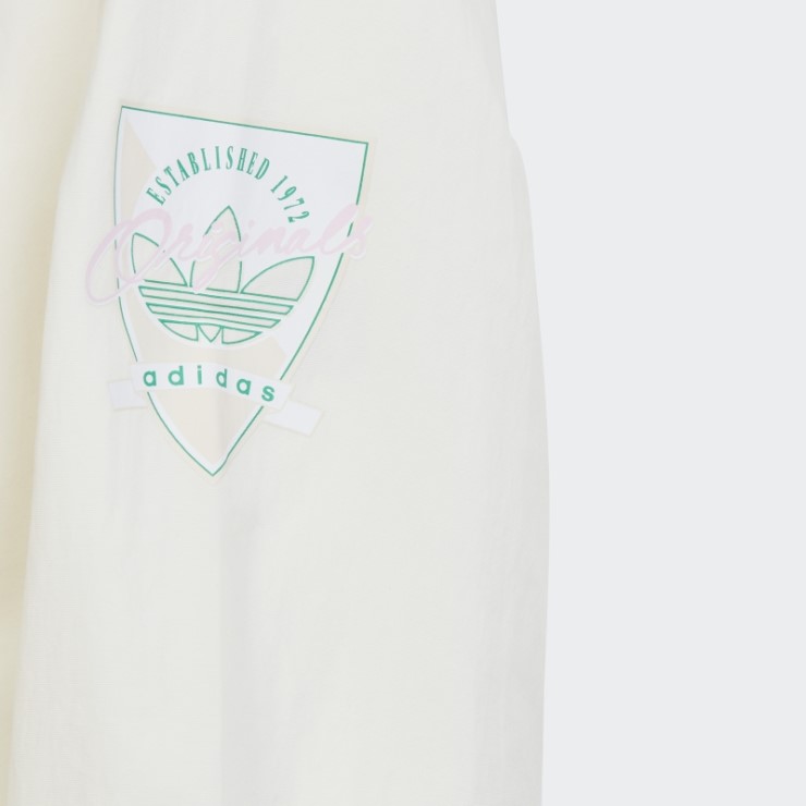 Caliente Adidas Woven Graphic Print Chaqueta Blanca