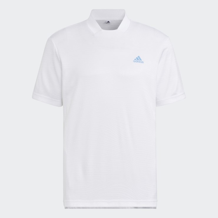 Camiseta Blanca Con Cuello De Canalé Hecha Para Ser Rehecha Adidas