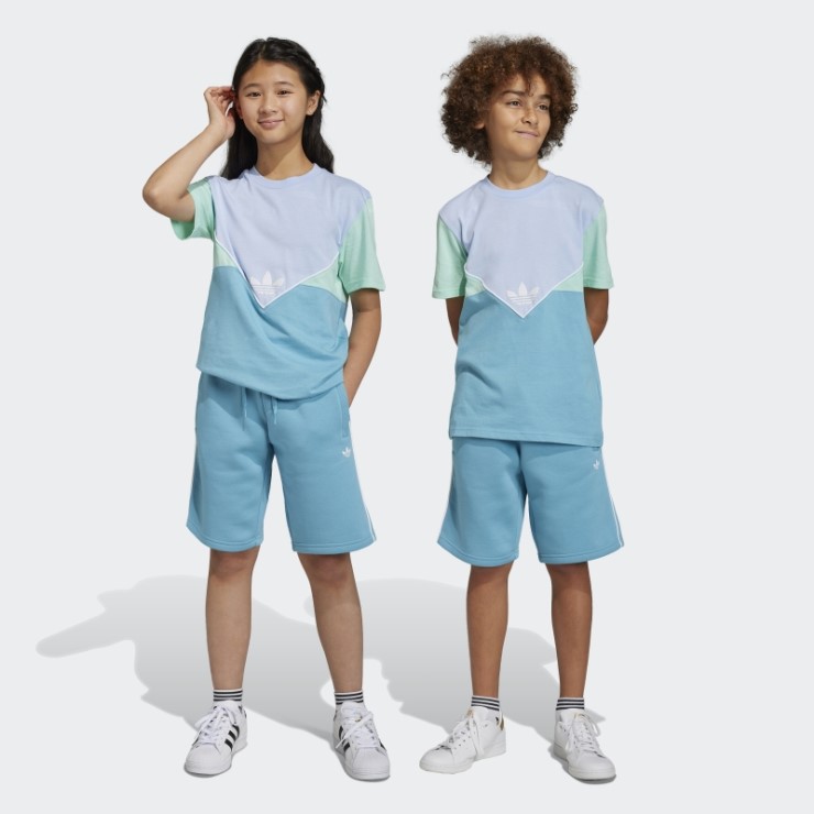 Pantalones Cortos Adicolor Adidas Azul