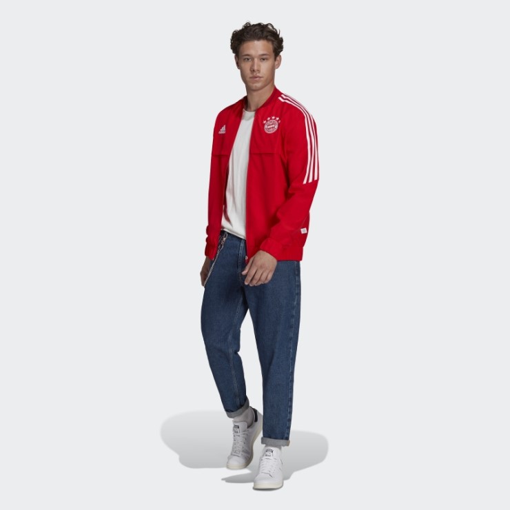 Chaqueta Adidas Fc Bayern Condivo Himno Roja