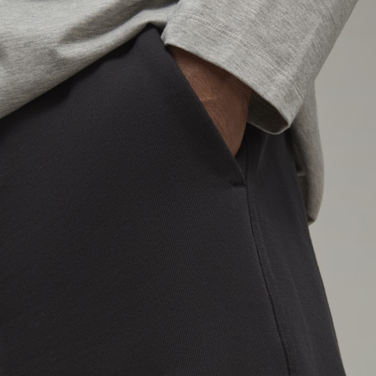 Shorts Adidas Y-3 De Felpa De Algodón Orgánico