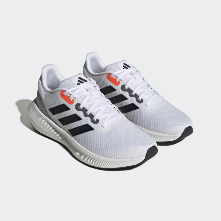 Zapatillas Runfalcon 3 Cloudfoam Bajas Adidas Blancas