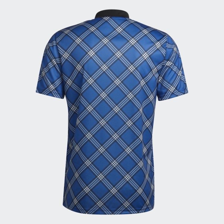 Camiseta Tiro Azul Royal Adidas