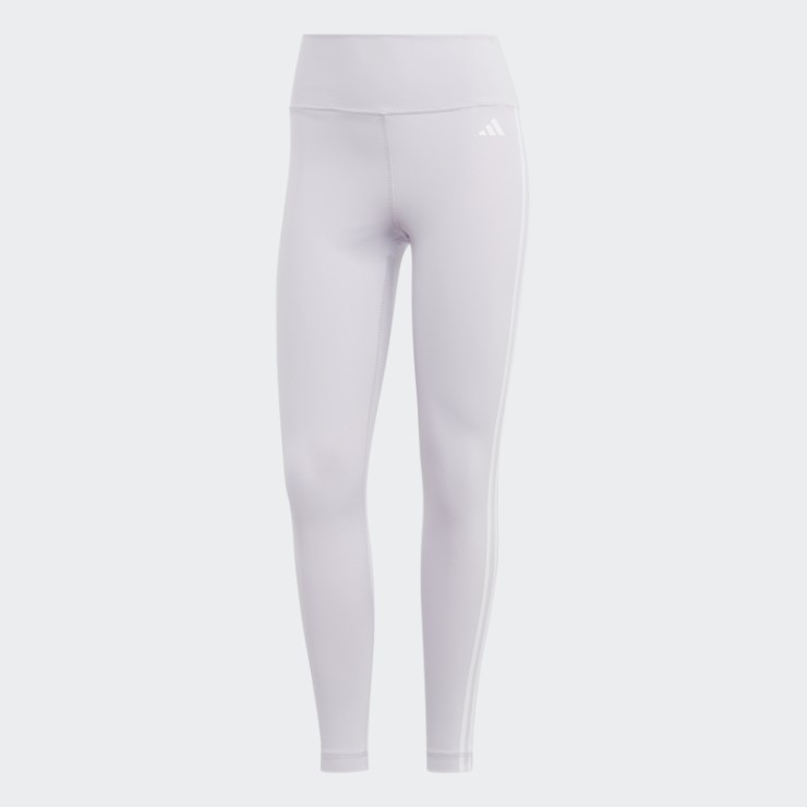 Leggings 7/8 De Talle Alto Con 3 Rayas De Adidas Train Essentials De Silver Dawn