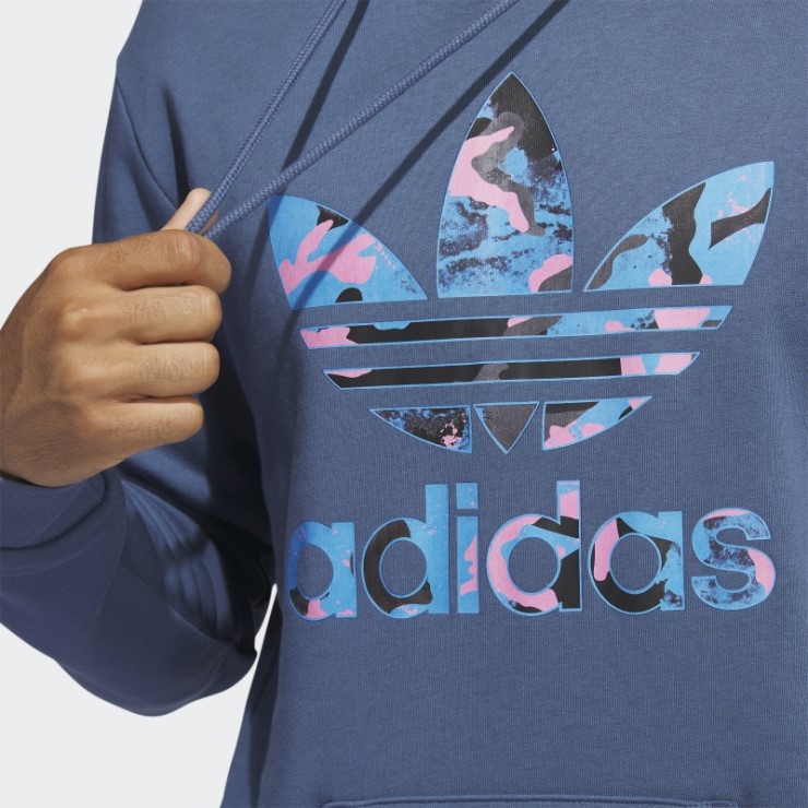 Sudadera Con Capucha Adidas Steel Camo Series