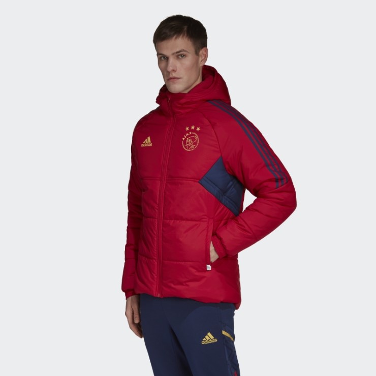 Ajax Amsterdam Condivo 22 Chaqueta De Invierno Adidas Victoria Rojo