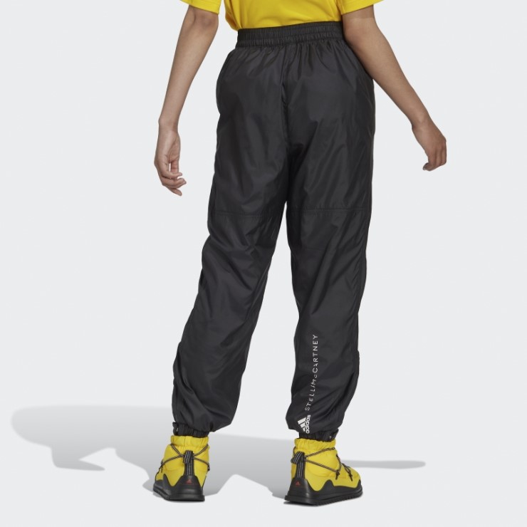 Pantalones Negros De Invierno Adidas By Stella Mccartney Con Forro Tejido