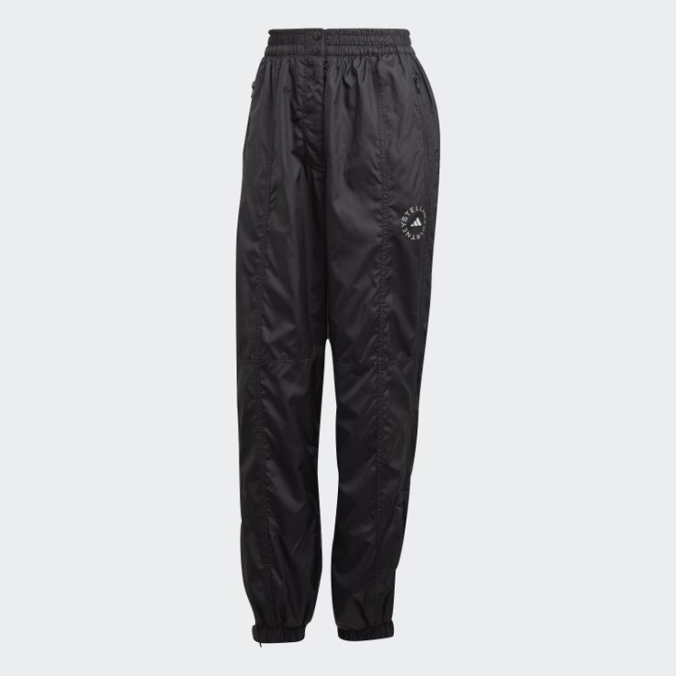 Pantalones Negros De Invierno Adidas By Stella Mccartney Con Forro Tejido