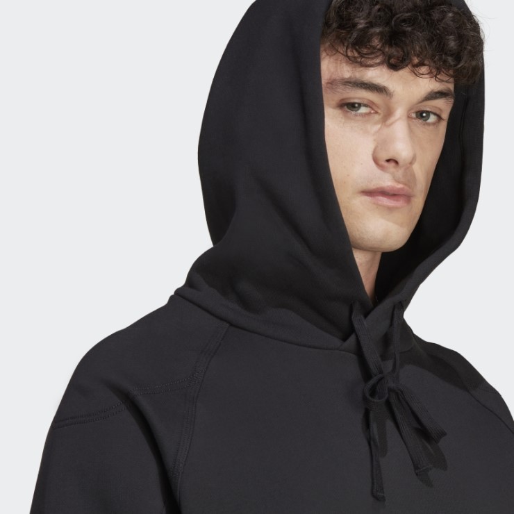 Sudadera Adidas Lounge Polar Negra