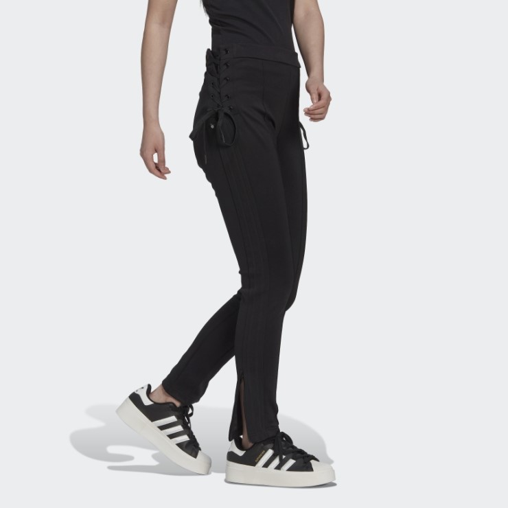 Adidas Pantalon Slim Con Cordones Siempre Original Negro