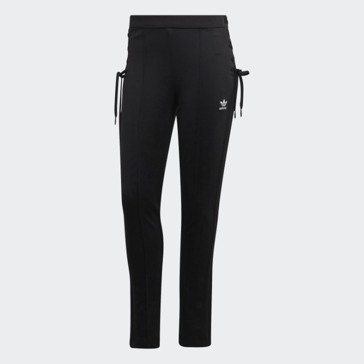 Adidas Pantalon Slim Con Cordones Siempre Original Negro