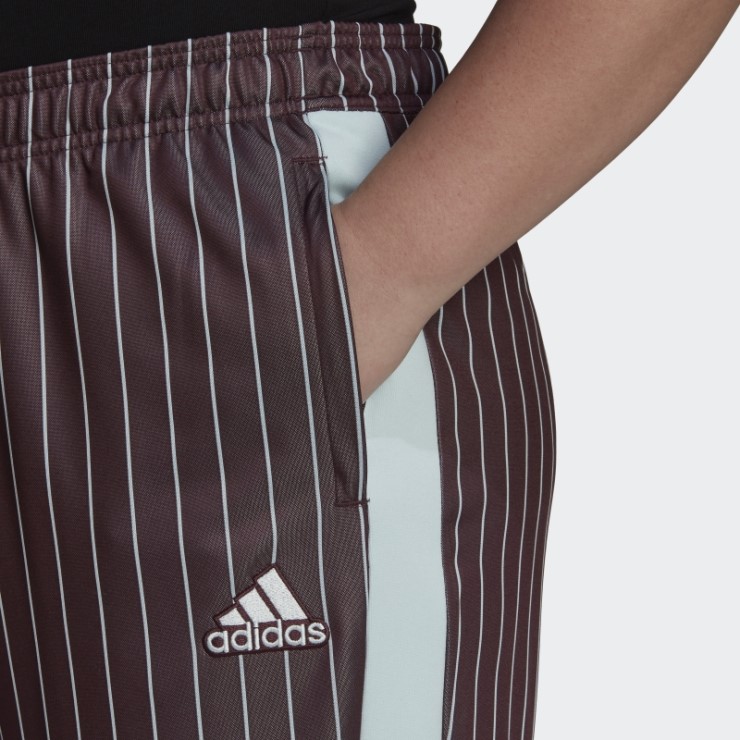 Pantalones De Chándal Tiro (tallas Grandes) Granate Adidas