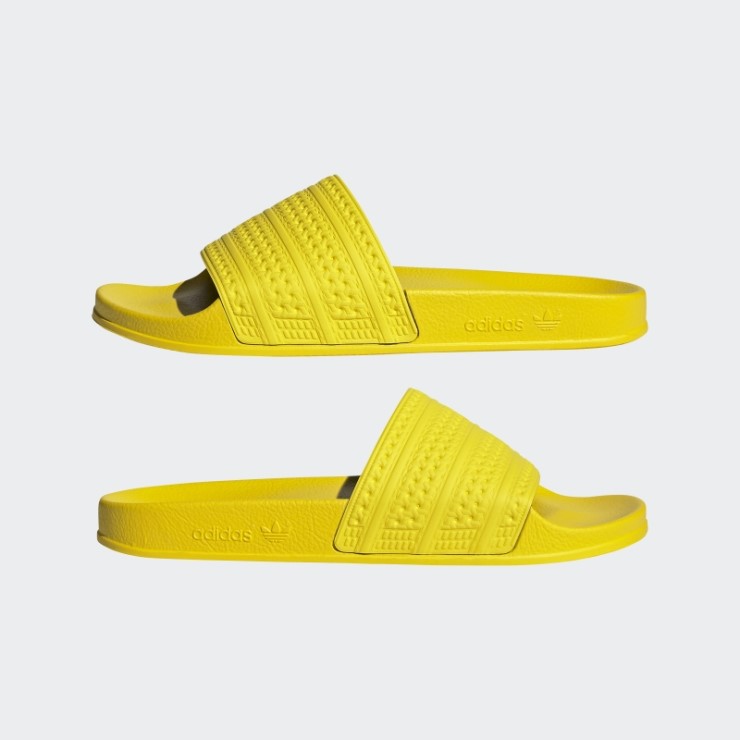 Chanclas Adidas Adilette Amarillo/negro
