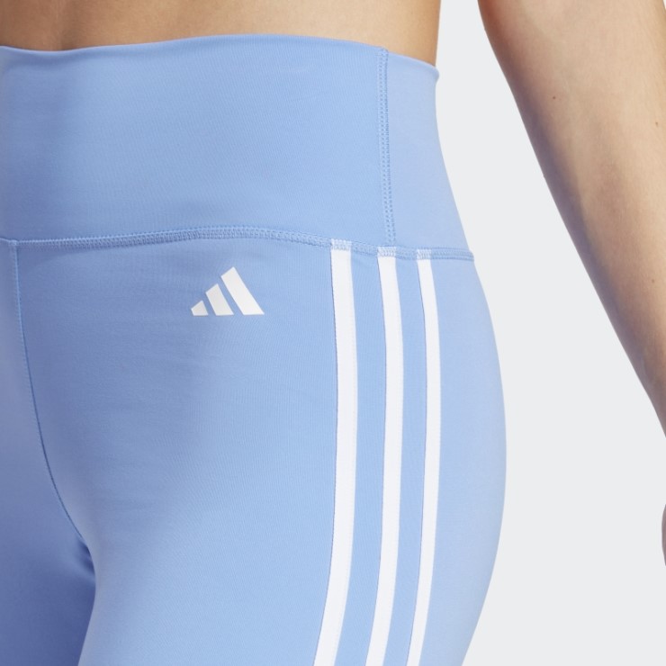 Adidas Train Essentials 3-stripes High-waisted 3/4 Leggings Azul