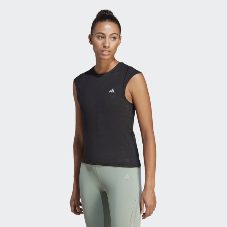 Camiseta Running Rapid Adidas Negra