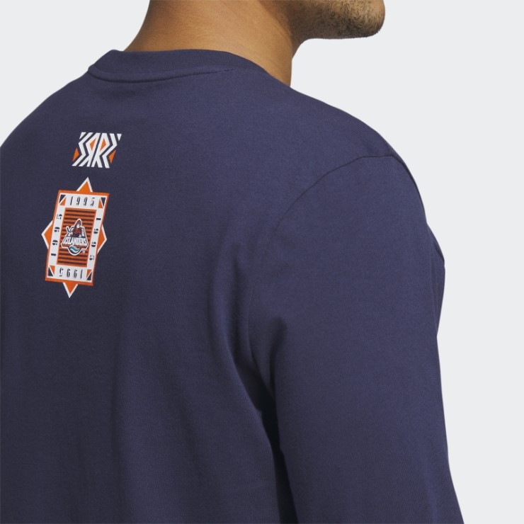 Camiseta De Manga Larga Adidas Islanders Playmaker Azul Marino Oscuro