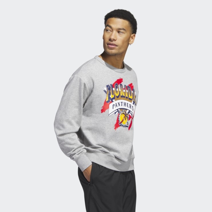Adidas Panteras Grises Medianas Sudadera Vintage
