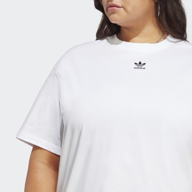 Camiseta Adicolor Essentials (tallas Grandes) Adidas Blanco