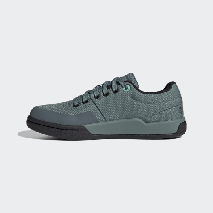 Zapatos De Lona Para Bicicleta De Montaña Adidas Hazy Emerald Five Ten Freerider Pro