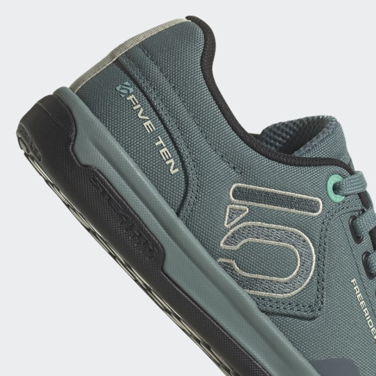 Zapatos De Lona Para Bicicleta De Montaña Adidas Hazy Emerald Five Ten Freerider Pro