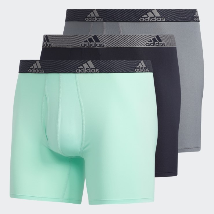 Mint Calzoncillos Boxer Adidas Performance 3 Pares
