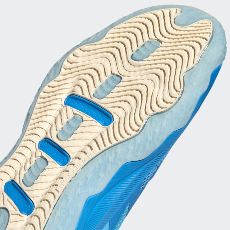 Zapatillas Adidas Dame 8 Cyan