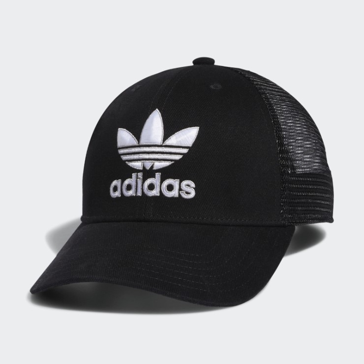 Gorra Trucker Estructurada Adidas Negra