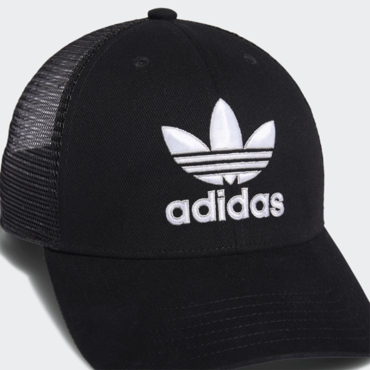 Gorra Trucker Estructurada Adidas Negra