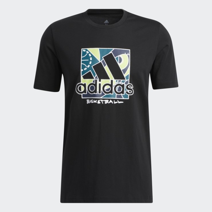 Camiseta Negra Adidas Universal Badge Of Sport