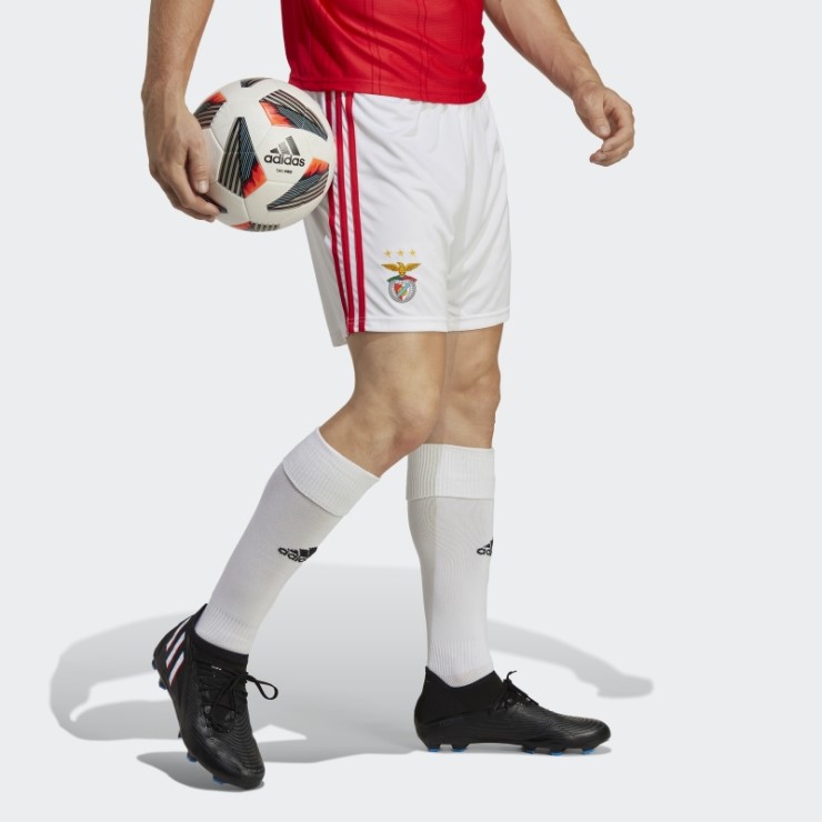 Pantalón Corto Adidas Benfica 22/23 Primera Equipación Blanco