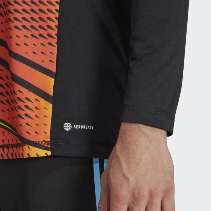 Adidas Tiro 23 Pro Camiseta Gráfica Manga Larga Negra