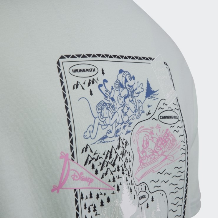 Disney Mickey Y Sus Amigos Camiseta Verde Adidas