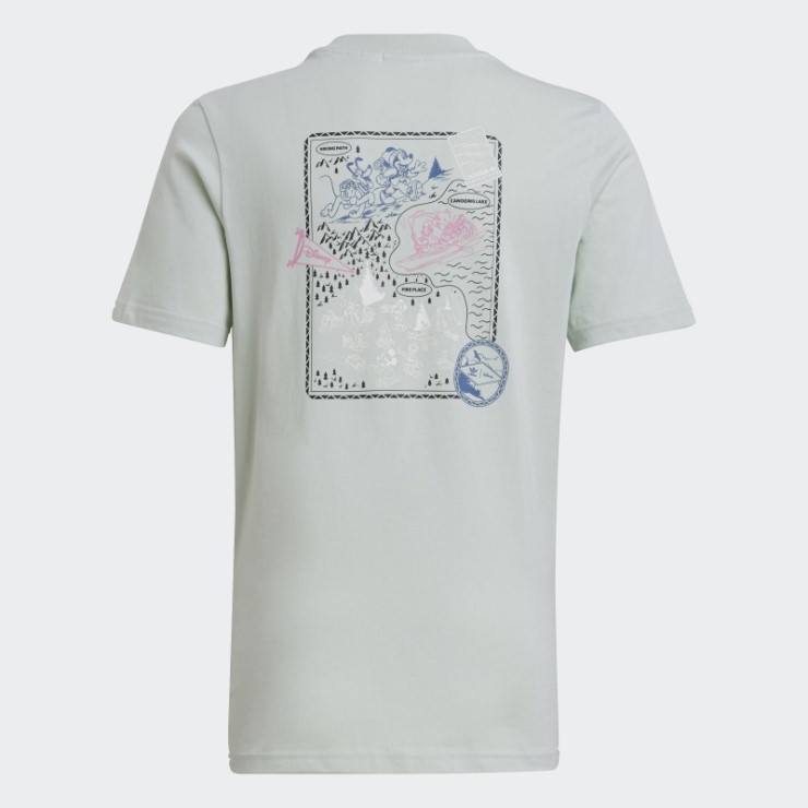 Adidas Disney Mickey Y Amigos Camiseta Verde Caliente