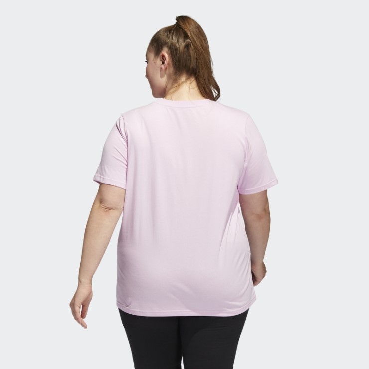 Camiseta Gráfica Floral (talla Grande) Lila Adidas