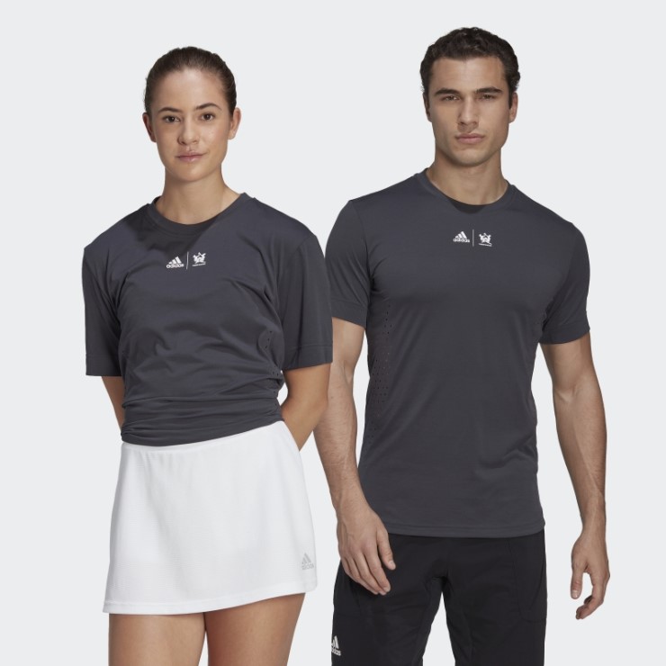 Camiseta Gráfica Carbon Tennis New York Adidas