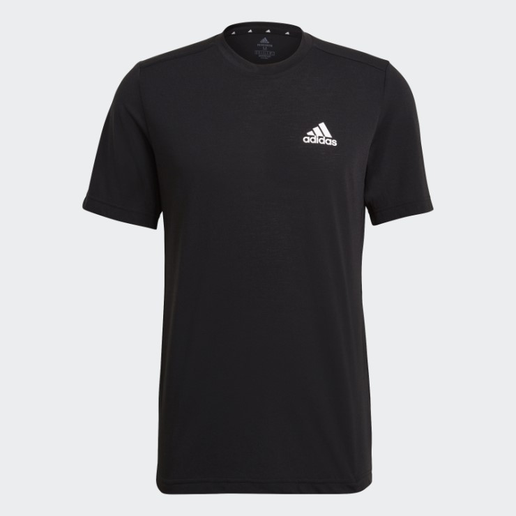 Camiseta Deportiva Adidas Aeroready Diseñada Para Moverse Feelready Negra